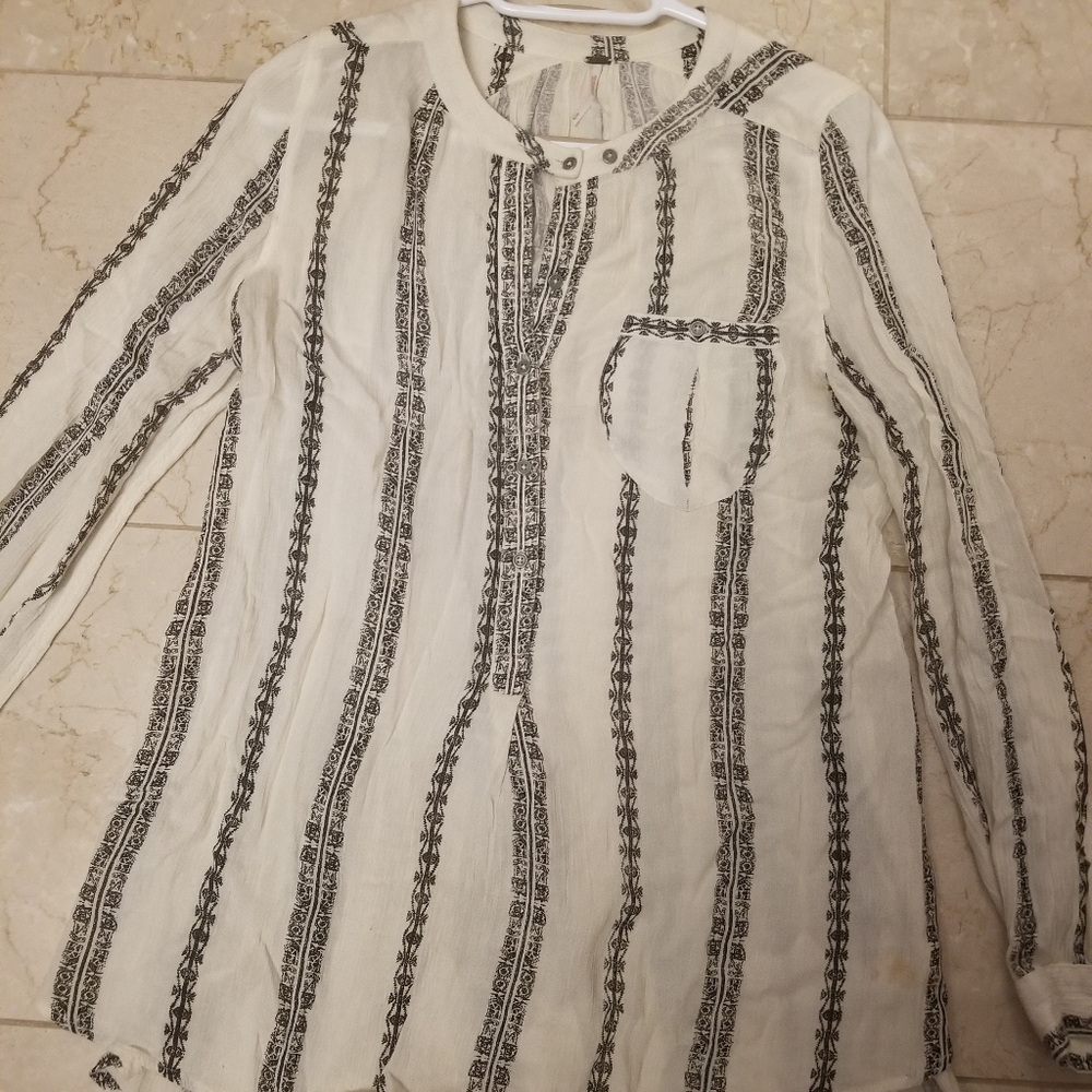 High low blouse